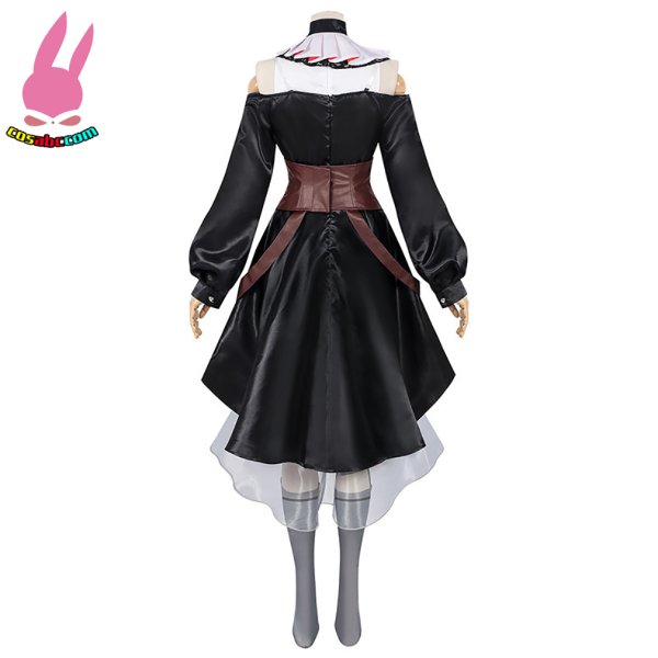 画像6: cosabc MyGo!!! BanG Dream! Ave Mujica  豊川 祥子 祐天寺 にゃむ 八幡 海鈴 三角初華 若葉 睦　風 コスプレ衣装 イベント 演出服 二次会 コスチューム パーティー ハロウィン (6)