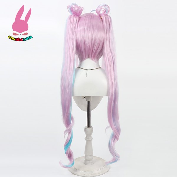 画像4: cosabc プリキュア 紫雨こころ 風 コスプレウィッグ かつら コスチューム イベント 変装 仮装 パーティー ハロウィン (4)