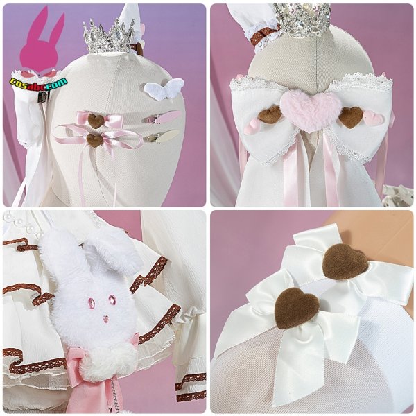 画像10: cosabc ウマ娘 プリティーダービー アストンマーチャン 風 コスプレ衣装 イベント 演出服 二次会 コスチューム パーティー ハロウィン (10)