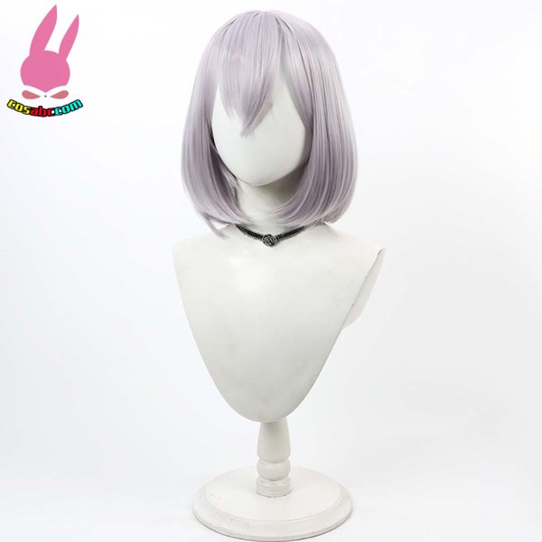 画像4: cosabc BanG Dream　バンドリ！　倉田ましろ 風 コスプレウィッグ かつら コスチューム イベント 変装 仮装 パーティー ハロウィン (4)