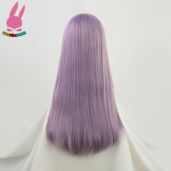 画像5: cosabc BanG Dream　バンドリ！ Roselia　湊友希那　みなとゆきな 風 コスプレウィッグ かつら コスチューム イベント 変装 仮装 パーティー ハロウィン (5)