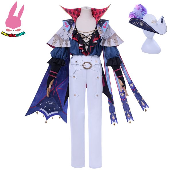 画像5: cosabc 鳴潮 ブラント 風 コスプレ衣装 イベント 演出服 二次会 コスチューム パーティー ハロウィン (5)