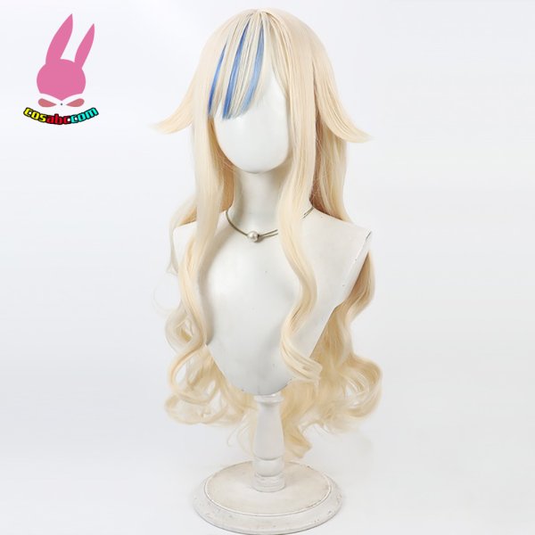 画像3: cosabc YouTuber VTuber 鈴木ヒナ 風 コスプレウィッグ かつら コスチューム イベント 変装 仮装 パーティー ハロウィン (3)