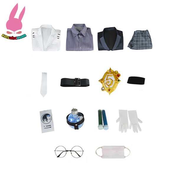 画像7: cosabc IdentityV 第五人格 風 納棺師 真理の下 ガット 風 コスプレ衣装 イベント 演出服 二次会 コスチューム パーティー ハロウィン (7)