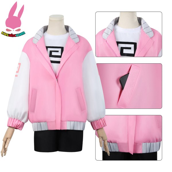 画像3: cosabc SAKAMOTO DAYS 陸少糖 風 コスプレ衣装 イベント 演出服 二次会 コスチューム パーティー ハロウィン (3)