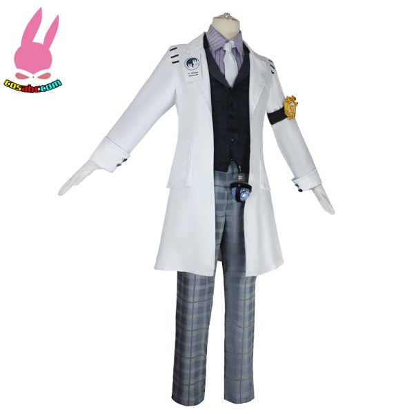 画像2: cosabc IdentityV 第五人格 風 納棺師 真理の下 ガット 風 コスプレ衣装 イベント 演出服 二次会 コスチューム パーティー ハロウィン (2)