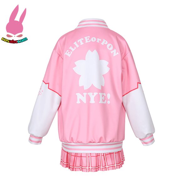 画像3: cosabc YouTube ホロライブ バーチャル さくらみこ 風 コスプレ衣装 イベント 演出服 二次会 コスチューム パーティー ハロウィン (3)