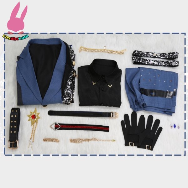 画像14: cosabc あんさんぶるスターズ！　プロジェクトセカイ　kaito　東雲彰人　鏡音レン　瀬名泉　 漣ジュン　逆先夏目　青柳冬弥　神代類　守沢千秋　天馬司 風 コスプレ衣装 イベント 演出服 二次会 コスチューム パーティー ハロウィン (14)