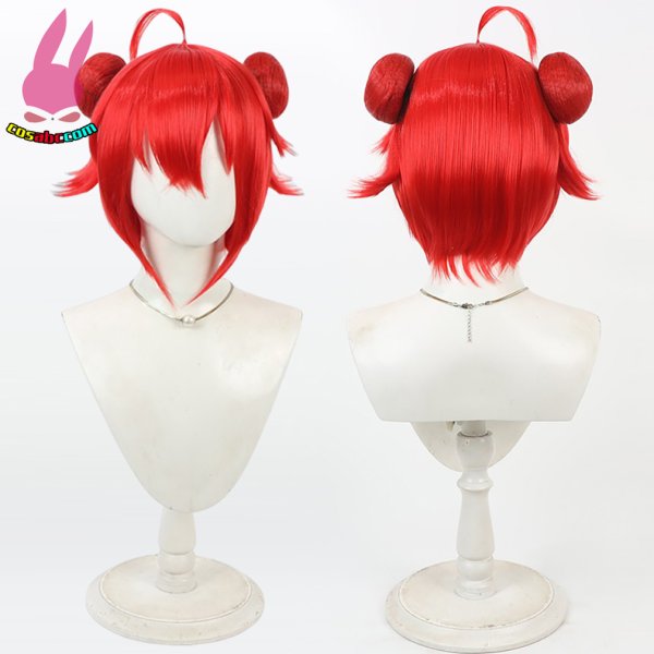 画像5: cosabc ブルーアーカイブ -Blue Archive-小塗マキ  風 コスプレウィッグ かつら コスチューム イベント 変装 仮装 パーティー ハロウィン (5)