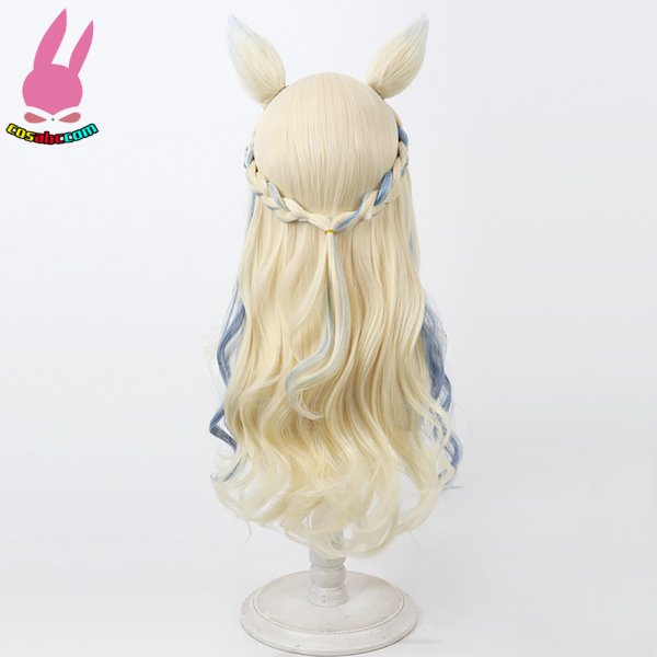 画像4: cosabc YouTuber VTuber HololiveENフワワ・アビスガード  風 コスプレウィッグ かつら コスチューム イベント 変装 仮装 パーティー ハロウィン (4)
