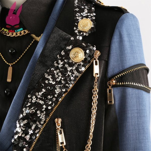 画像16: cosabc あんさんぶるスターズ！　プロジェクトセカイ　kaito　東雲彰人　鏡音レン　瀬名泉　 漣ジュン　逆先夏目　青柳冬弥　神代類　守沢千秋　天馬司 風 コスプレ衣装 イベント 演出服 二次会 コスチューム パーティー ハロウィン (16)