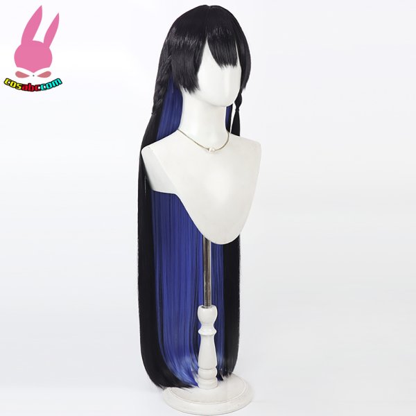 画像2: cosabc アンネームドメモリー Unnamed Memory ティナーシャ  風 コスプレウィッグ かつら コスチューム イベント 変装 仮装 パーティー ハロウィン (2)