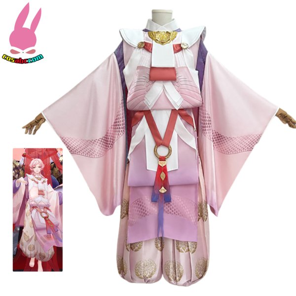 画像5: cosabc 陰陽師 御怨般若 おうらはんにゃ 風 コスプレ衣装 イベント 演出服 二次会 コスチューム パーティー ハロウィン (5)