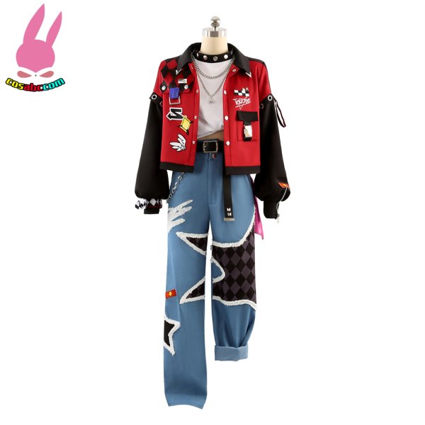 画像4: cosabc あんさんぶるスターズ　遊木真　衣更真緒　明星昴流　氷鷹北斗 風 コスプレ衣装 イベント 演出服 二次会 コスチューム パーティー ハロウィン (4)