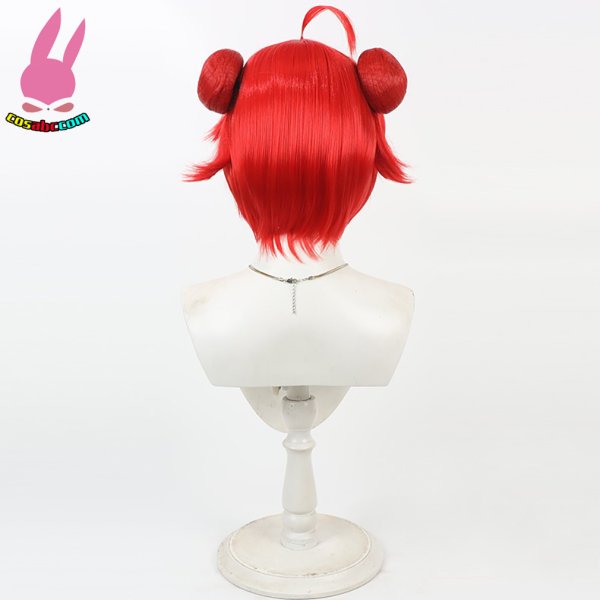 画像4: cosabc ブルーアーカイブ -Blue Archive-小塗マキ  風 コスプレウィッグ かつら コスチューム イベント 変装 仮装 パーティー ハロウィン (4)