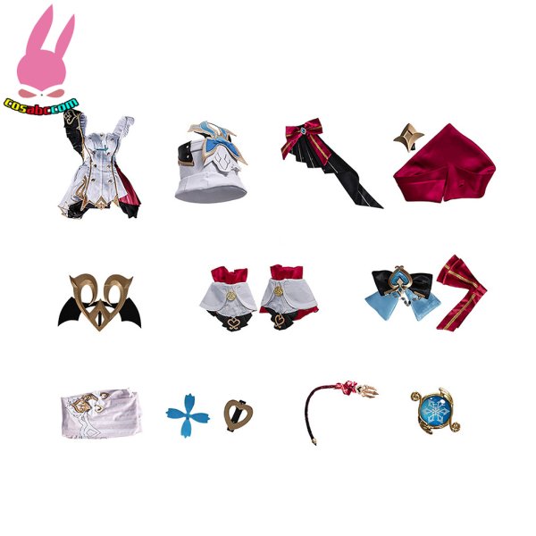 画像17: cosabc 原神 エスコフィエ 風 コスプレ衣装 イベント 演出服 二次会 コスチューム パーティー ハロウィン (17)