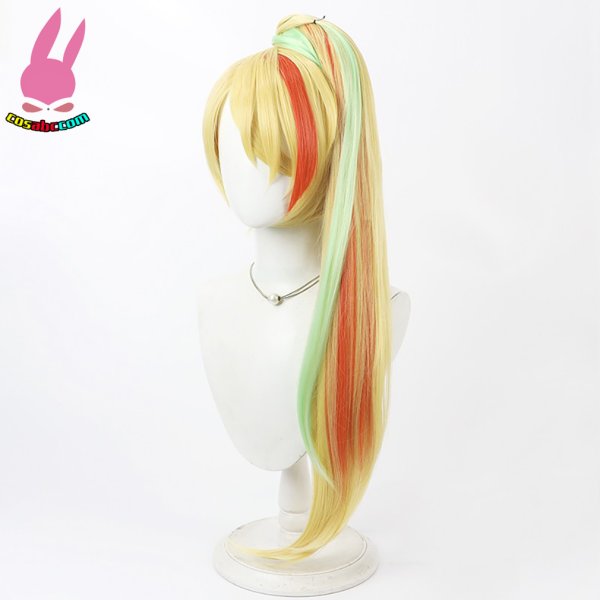 画像3: cosabc ゾンビランドサガ  二階堂サキ  風 コスプレウィッグ かつら コスチューム イベント 変装 仮装 パーティー ハロウィン (3)