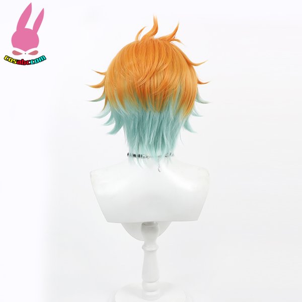 画像5: cosabc　バーチャルYouTuber vtuber　宇佐美リト 風 コスプレウィッグ かつら コスチューム イベント 変装 仮装 パーティー ハロウィン (5)