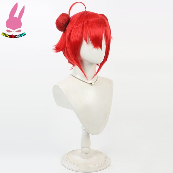 画像2: cosabc ブルーアーカイブ -Blue Archive-小塗マキ  風 コスプレウィッグ かつら コスチューム イベント 変装 仮装 パーティー ハロウィン (2)