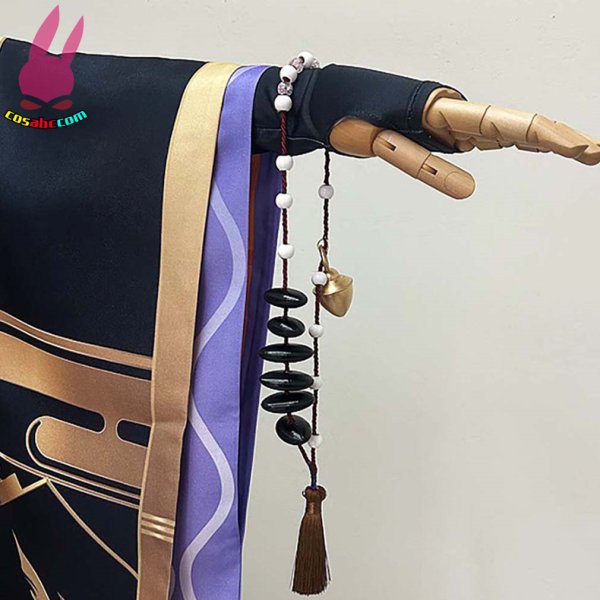 画像11: cosabc 陰陽師 白蔵主 風 コスプレ衣装 イベント 演出服 二次会 コスチューム パーティー ハロウィン (11)