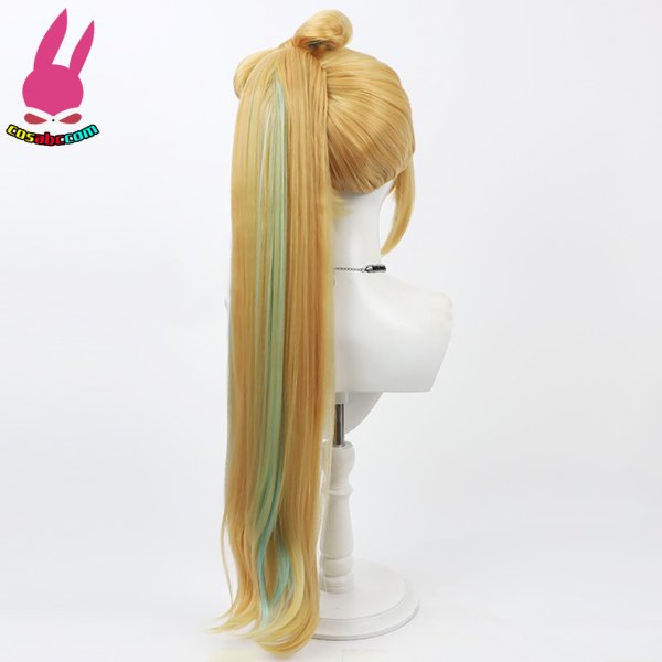 画像4: cosabc YouTuber VTuber にじさんじ 立伝都々 たちつてとと 風 コスプレウィッグ かつら コスチューム イベント 変装 仮装 パーティー ハロウィン (4)