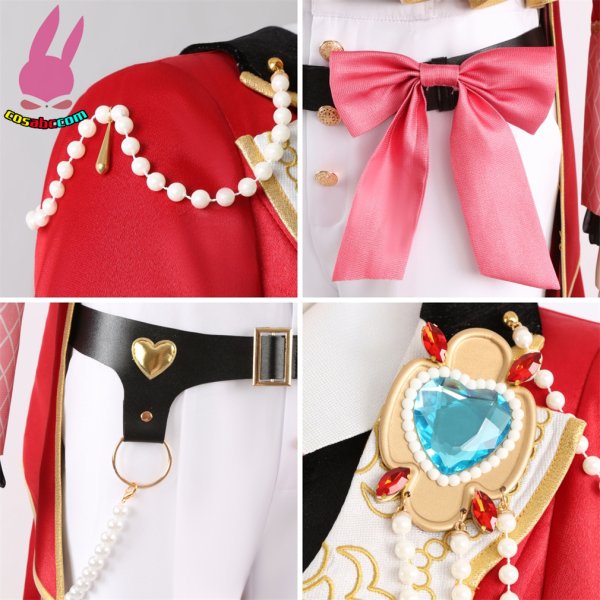 画像7: cosabc あんさんぶるスターズ knights 月永レオ 瀬名泉 鳴上嵐 朔間凛月 朱桜司  風 コスプレ衣装 イベント 演出服 二次会 コスチューム パーティー ハロウィン (7)