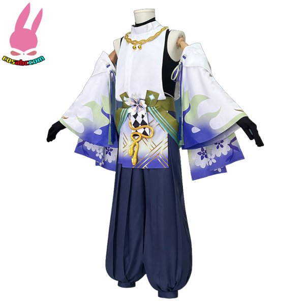 画像2: cosabc 陰陽師 御怨般若 おうらはんにゃ 風 コスプレ衣装 イベント 演出服 二次会 コスチューム パーティー ハロウィン (2)