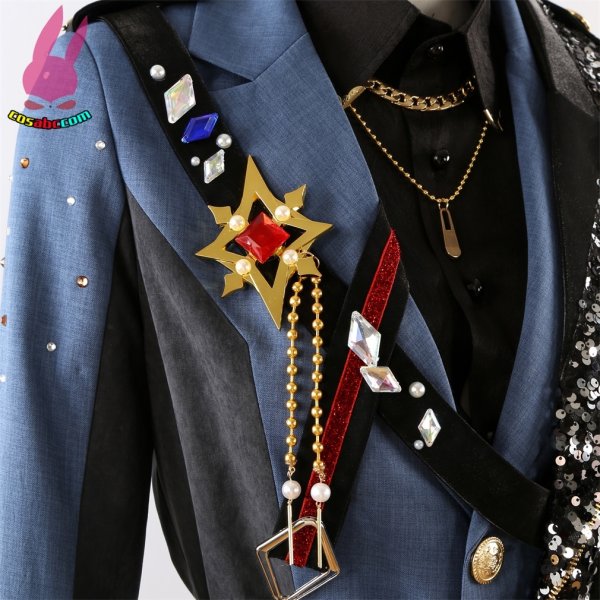 画像15: cosabc あんさんぶるスターズ！　プロジェクトセカイ　kaito　東雲彰人　鏡音レン　瀬名泉　 漣ジュン　逆先夏目　青柳冬弥　神代類　守沢千秋　天馬司 風 コスプレ衣装 イベント 演出服 二次会 コスチューム パーティー ハロウィン (15)