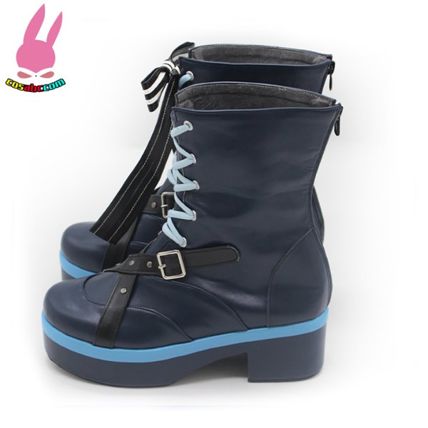 画像3: cosabc バーチャルYouTuber vtuber　星街 すいせい 風 コスプレ靴 コスチューム コスプレシューズ イベント ハロウィン (3)