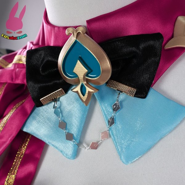 画像13: cosabc 原神 エスコフィエ 風 コスプレ衣装 イベント 演出服 二次会 コスチューム パーティー ハロウィン (13)