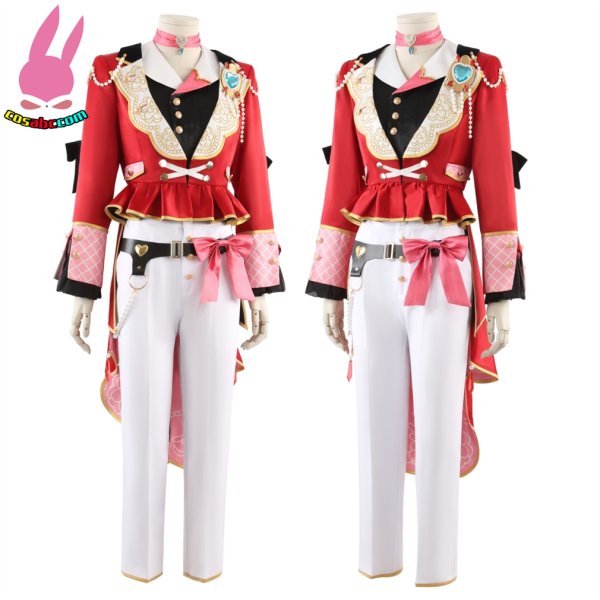 画像2: cosabc あんさんぶるスターズ knights 月永レオ 瀬名泉 鳴上嵐 朔間凛月 朱桜司  風 コスプレ衣装 イベント 演出服 二次会 コスチューム パーティー ハロウィン (2)