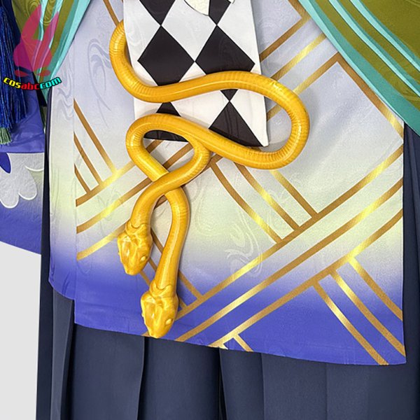 画像8: cosabc 陰陽師 御怨般若 おうらはんにゃ 風 コスプレ衣装 イベント 演出服 二次会 コスチューム パーティー ハロウィン (8)