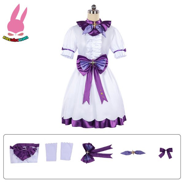 画像10: cosabc 崩壊:スターレイル ロビン サンデー 風 コスプレ衣装 イベント 演出服 二次会 コスチューム パーティー ハロウィン (10)