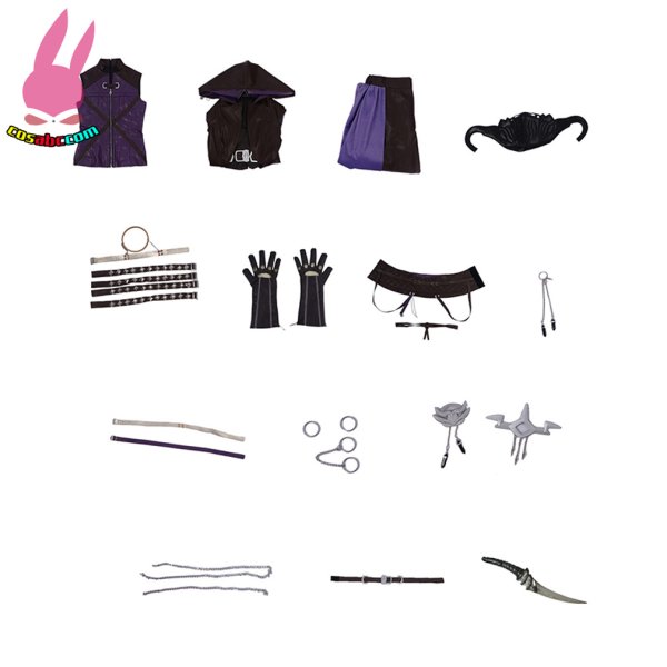 画像9: cosabc 恋と深空　ホムラ 闇夜の行方 風 コスプレ衣装 イベント 演出服 二次会 コスチューム パーティー ハロウィン (9)