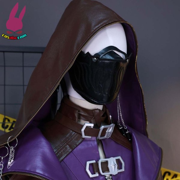 画像3: cosabc 恋と深空　ホムラ 闇夜の行方 風 コスプレ衣装 イベント 演出服 二次会 コスチューム パーティー ハロウィン (3)