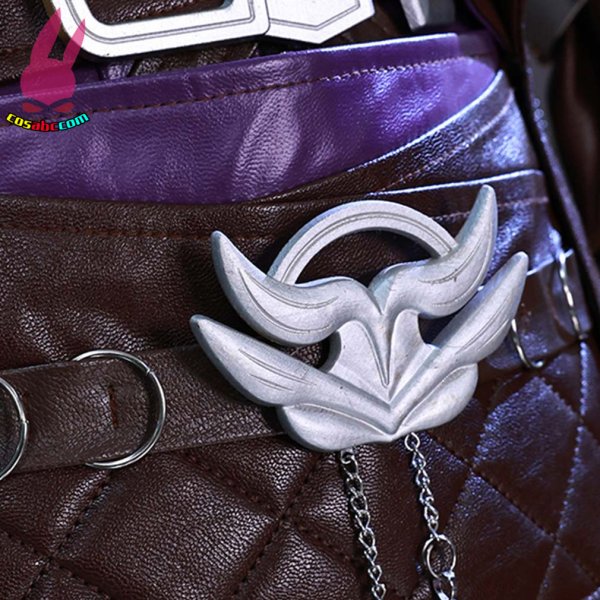 画像7: cosabc 恋と深空　ホムラ 闇夜の行方 風 コスプレ衣装 イベント 演出服 二次会 コスチューム パーティー ハロウィン (7)