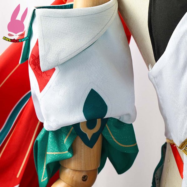 画像7: cosabc 崩壊スターレイル 雲璃うんり 風 コスプレ衣装 イベント 演出服 二次会 コスチューム パーティー ハロウィン (7)