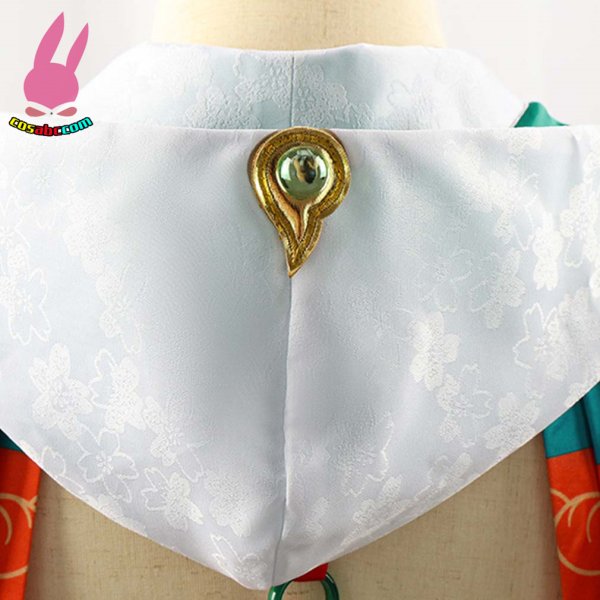 画像10: cosabc 崩壊スターレイル 雲璃うんり 風 コスプレ衣装 イベント 演出服 二次会 コスチューム パーティー ハロウィン (10)