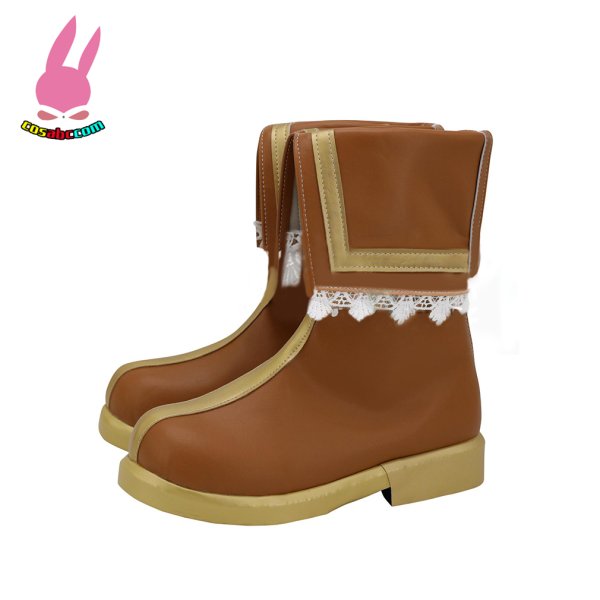 画像2: cosabc バンドリ！ Bang Dream! 山吹沙綾 やまぶきさあや 風 コスプレ靴 コスチューム コスプレシューズ イベント ハロウィン (2)