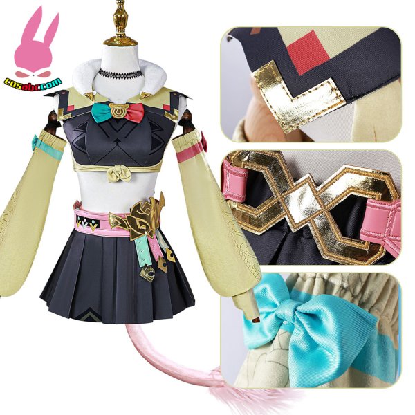 画像2: cosabc 原神　ヴァレサ  風 コスプレ衣装 イベント 演出服 二次会 コスチューム パーティー ハロウィン (2)