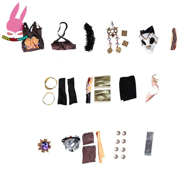 画像10: cosabc 原神　イアンサ  風 コスプレ衣装 イベント 演出服 二次会 コスチューム パーティー ハロウィン (10)