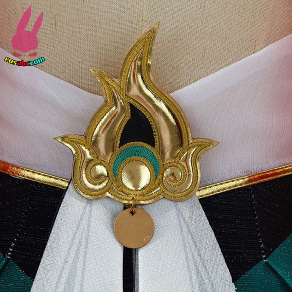 画像12: cosabc 崩壊スターレイル 雲璃うんり 風 コスプレ衣装 イベント 演出服 二次会 コスチューム パーティー ハロウィン (12)