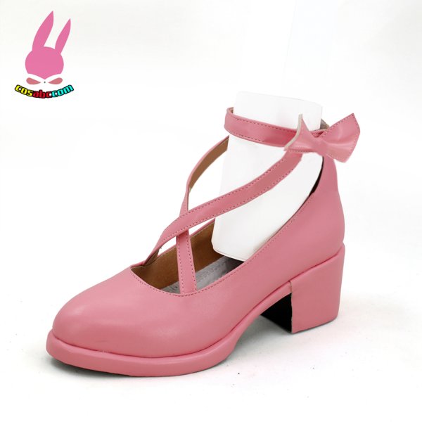 画像3: cosabc バンドリ！ Bang Dream! 丸山彩 まるやまあや 風 コスプレ靴 コスチューム コスプレシューズ イベント ハロウィン (3)