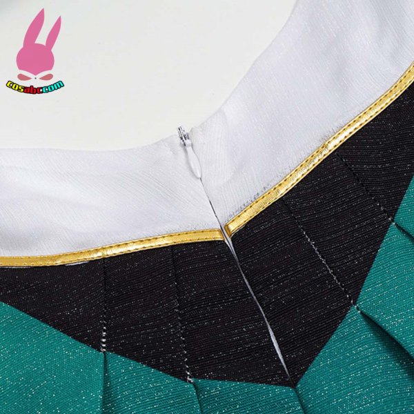 画像14: cosabc 崩壊スターレイル 雲璃うんり 風 コスプレ衣装 イベント 演出服 二次会 コスチューム パーティー ハロウィン (14)