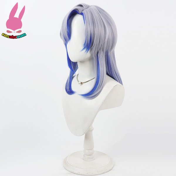 画像3: cosabc YouTuber VTuber にじさんじ ミラン・ケストレル  風 コスプレウィッグ かつら コスチューム イベント 変装 仮装 パーティー ハロウィン (3)