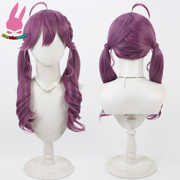 画像5: cosabc 学園アイドルマスター  賀陽燐羽 かや りんは  風 コスプレウィッグ かつら コスチューム イベント 変装 仮装 パーティー ハロウィン (5)