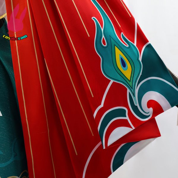 画像23: cosabc 崩壊スターレイル 雲璃うんり 風 コスプレ衣装 イベント 演出服 二次会 コスチューム パーティー ハロウィン (23)