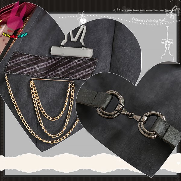 画像6: cosabc NU: カーニバル　エイト 風 コスプレ衣装 イベント 演出服 二次会 コスチューム パーティー ハロウィン (6)