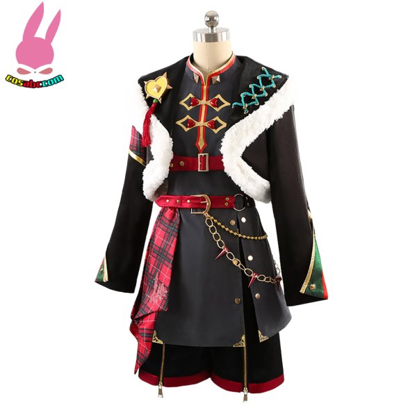 画像2: cosabc あんさんぶるスターズ　仁兎なずな　天満光　紫之創　真白友也 風 コスプレ衣装 イベント 演出服 二次会 コスチューム パーティー ハロウィン (2)