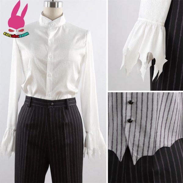 画像7: cosabc ツイステッドワンダーランド スカリー Skully  風 コスプレ衣装 イベント 演出服 二次会 コスチューム パーティー ハロウィン (7)